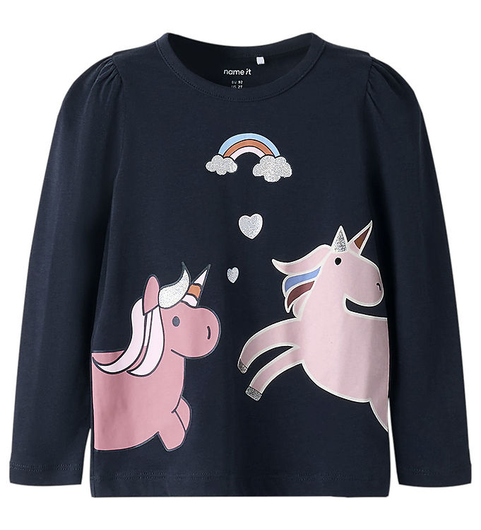 Name It Bluse - NmfBilisa - Navy Blazer