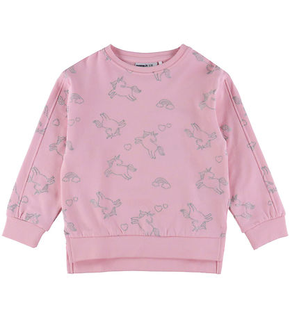Name It Sweatshirt - NmfBirky - Orchid Pink
