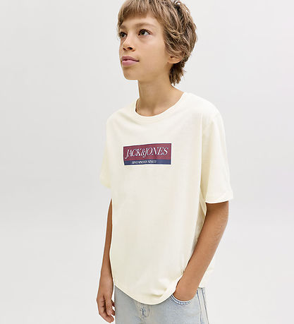 Jack & Jones T-shirt - JorInwood - Antique White