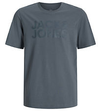 Jack & Jones T-shirt - JjeCorp - Stormy Weather/Big Tonal