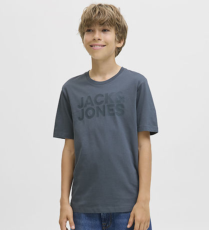 Jack & Jones T-shirt - JjeCorp - Stormy Weather/Big Tonal