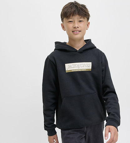 Jack & Jones Hættetrøje - JorInwood - Black