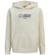 Jack & Jones Hættetrøje - JcoTier - Sweet Corn