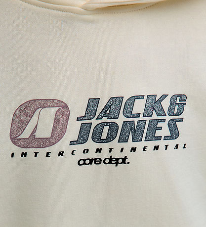 Jack & Jones Hættetrøje - JcoTier - Sweet Corn