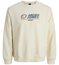 Jack & Jones Sweatshirt - JcoTier - Sweet Corn