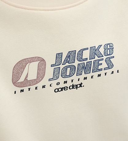 Jack & Jones Sweatshirt - JcoTier - Sweet Corn