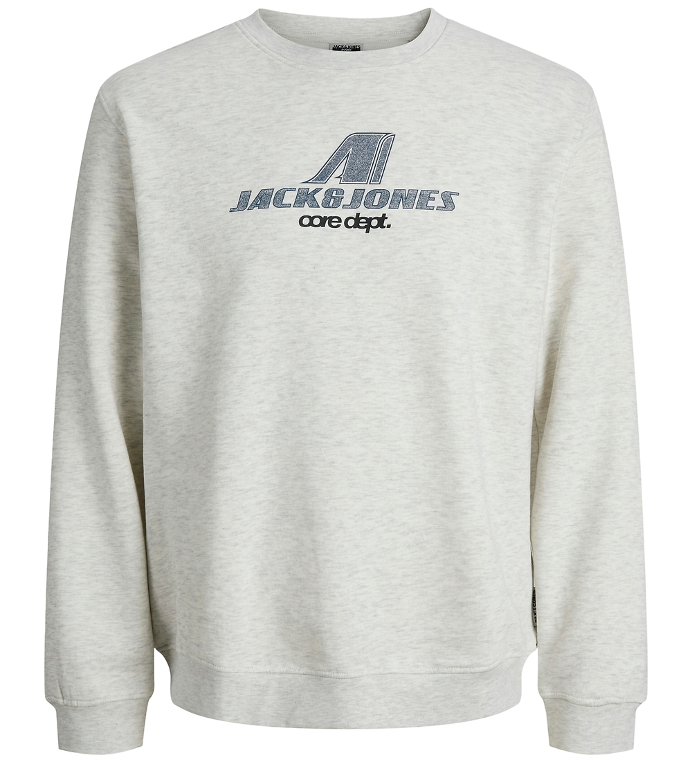 Jack & Jones Trui - JcoTier - White Melange - Jack & Jones - 12 jaar (152) - Truien