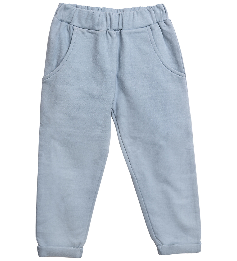 Hanevild Jogginghosen - Harald - Floral - Kentucky Blue - Hanevild - 110/116 - Jogginghosen
