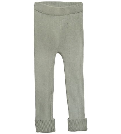 Hanevild Leggings - Strik - Lynge - Sage