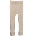 Hanevild Leggings - Knitted - Heather - Summer Sand