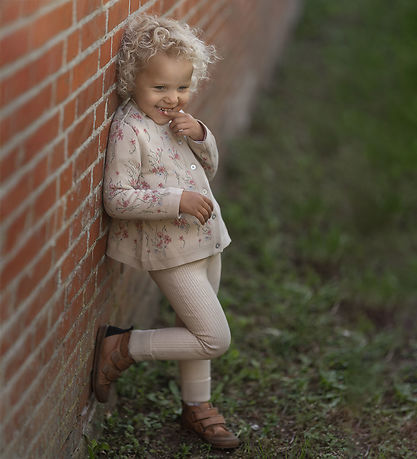 Hanevild Leggings - Strik - Lynge - Summer Sand