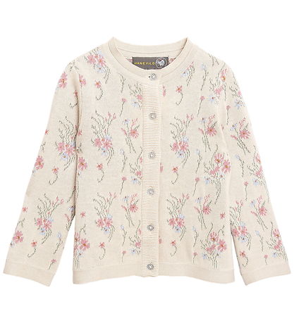 Hanevild Cardigan - Flower - Summer Sand