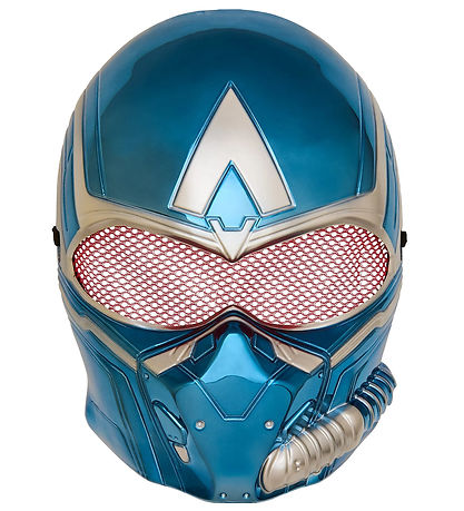Rubies Udklædning - Captain America Metallic Maske