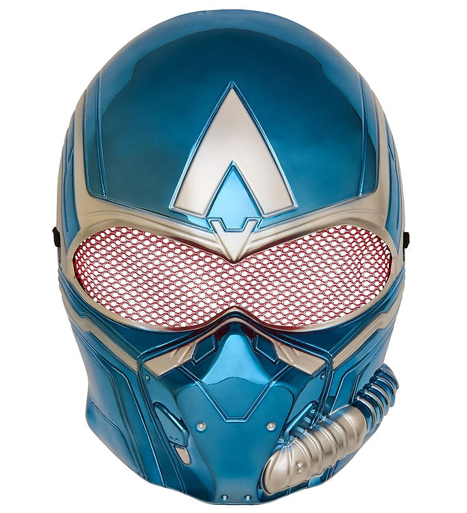 Rubies Udklædning - Captain America Metallic Maske
