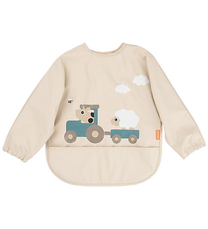 Done By Deer Forklæde - Tiny Farm - Sand
