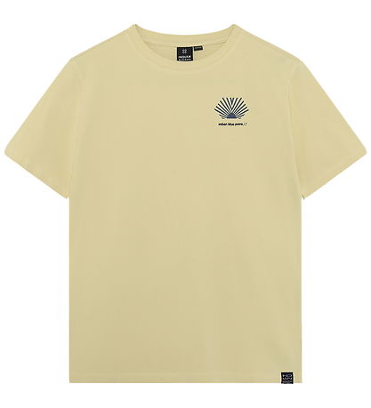 Indian Blue Jeans T-Shirt - Loose Fit - Dusty Yellow