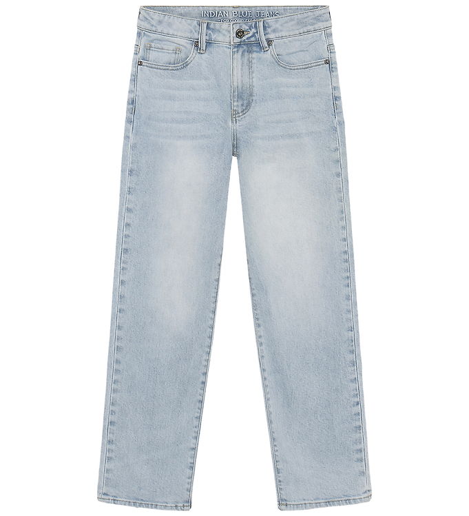 Indian Blue Jeans Jeans - Wide Loose Fit - Light Denim Blue