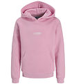 Jack & Jones Hættetrøje - Noos - JjeSoho JNR - Prism Pink
