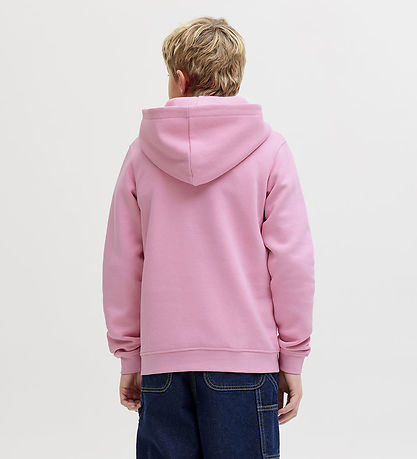 Jack & Jones Hættetrøje - Noos - JjeSoho JNR - Prism Pink