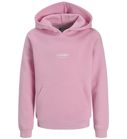 Jack & Jones Hættetrøje - Noos - JjeSoho JNR - Prism Pink