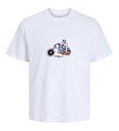 Jack & Jones T-shirt - JorCatskills - Bright White w. Print