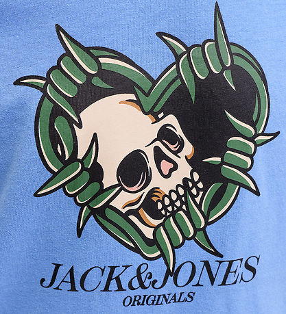 Jack & Jones T-Shirt - JorCatskills - Marina m. Print