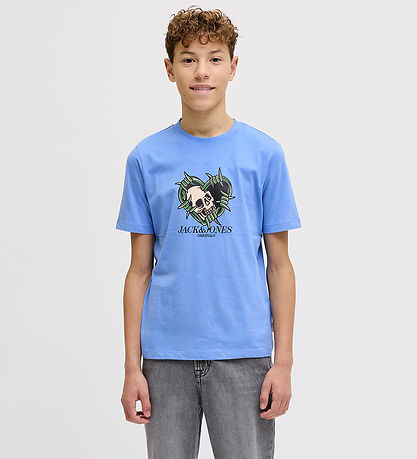 Jack & Jones T-Shirt - JorCatskills - Marina m. Print