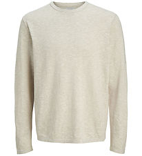 Jack & Jones Bluse - Strik - JjeSummer - String/w. White