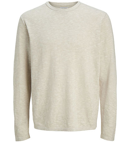 Jack & Jones Bluse - Strik - JjeSummer - String/w. White