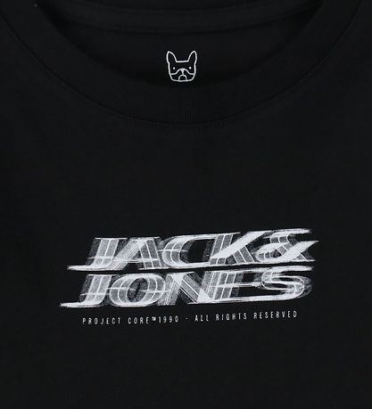 Jack & Jones T-shirt - JcoFusion - Black