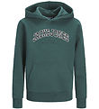 Jack & Jones Hoodie - JjeCaleb - Noos - Atlantic Deep