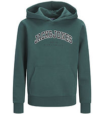 Jack & Jones Hættetrøje - JjeCaleb - Noos - Atlantic Deep