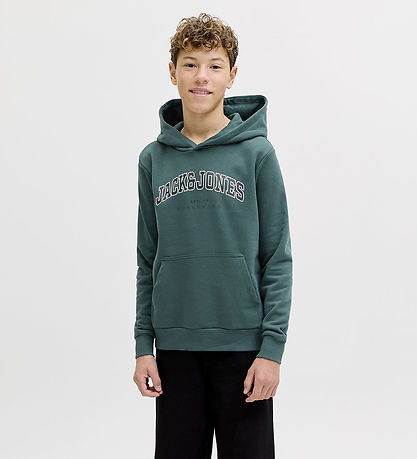 Jack & Jones Hættetrøje - JjeCaleb - Noos - Atlantic Deep