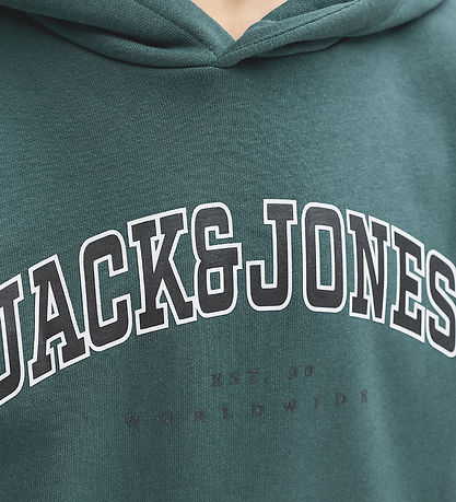Jack & Jones Hættetrøje - JjeCaleb - Noos - Atlantic Deep