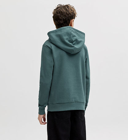 Jack & Jones Hættetrøje - JjeCaleb - Noos - Atlantic Deep