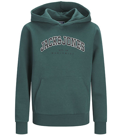 Jack & Jones Hættetrøje - JjeCaleb - Noos - Atlantic Deep