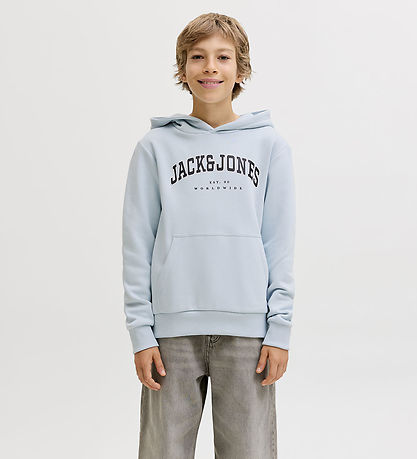 Jack & Jones Hættetrøje - Noos - JjeCaleb - Celestial Blue