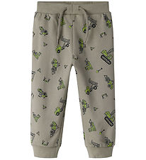 Name It Sweatspants - NmmVildar - Vintage Khaki/Excavator