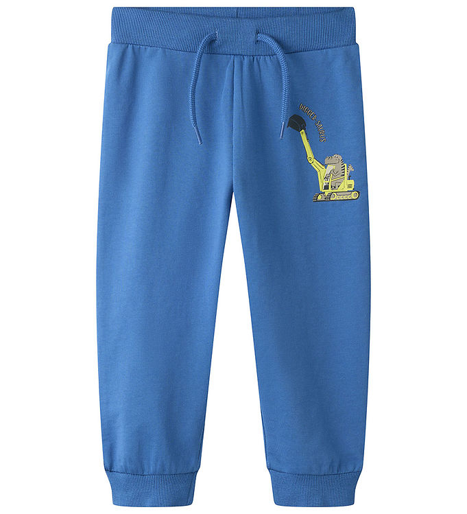 Name It Sweatspants - NmmVildar - Delft/Dino Excavator