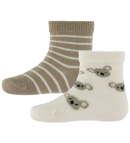 Name It Strømper - 2-pak - NbmBuster - Cloud Dancer