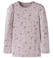 Name It Bluse - NmfHeart - Keepsake Lilac