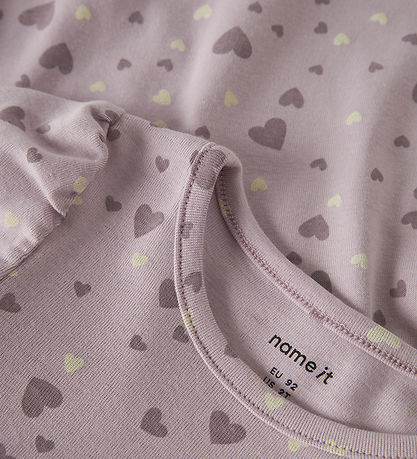 Name It Bluse - NmfHeart - Keepsake Lilac