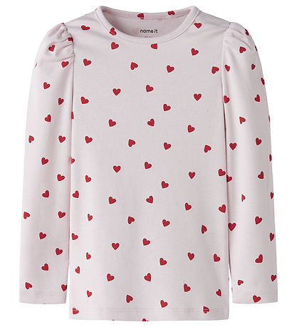 Name It Bluse - NmfHeart - Cradle Pink