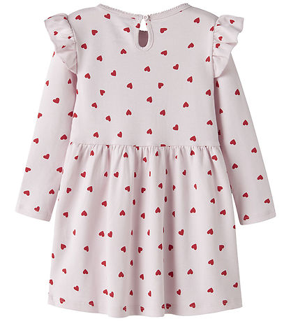 Name It Kjole - NmfBheart - Cradle Pink