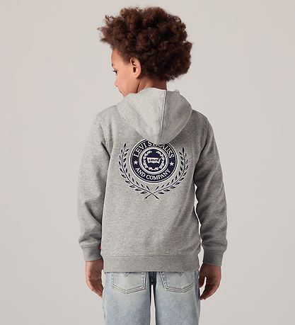 Levis Hættetrøje - Grey Heather