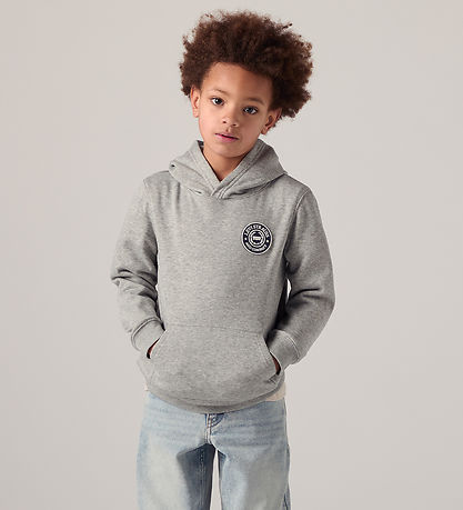 Levis Hættetrøje - Grey Heather