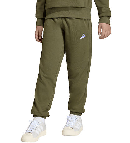 adidas Performance Sweatpants - J SL FL PT - Olistr/White