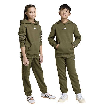 adidas Performance Sweatpants - J SL FL PT - Olistr/White