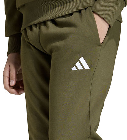 adidas Performance Sweatpants - J SL FL PT - Olistr/White