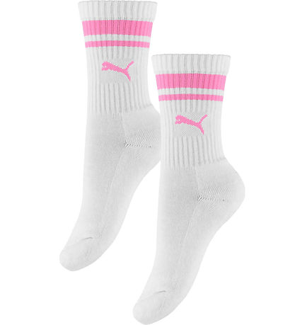 Puma Strømper - 2-pak - Hvid/Pink
